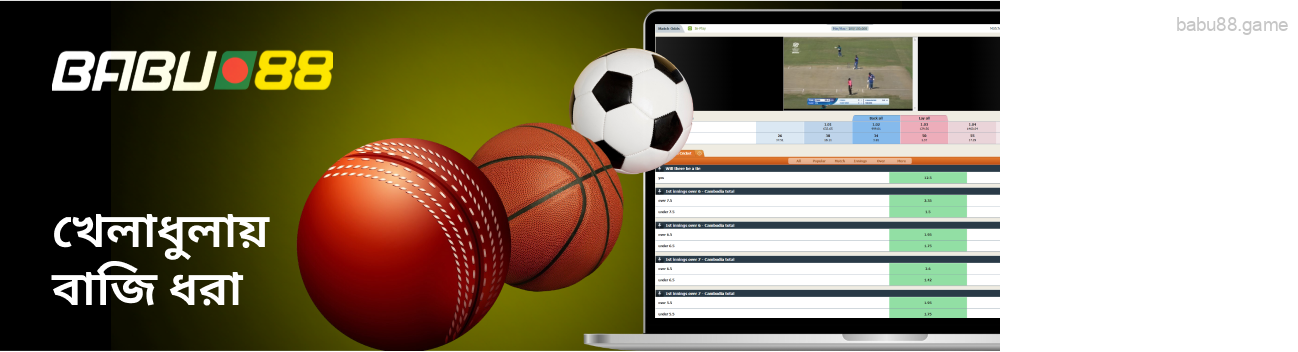 Babu88 খেলোয়াড়রা ক্রিকেট, ফুটবল, বেসবল, ভলিবল, ব্যাডমিন্টন, টেবিল টেনিসে বাজি ধরতে পারে
