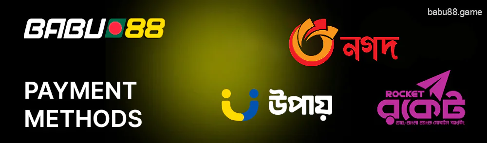 Payment methods in Babu88